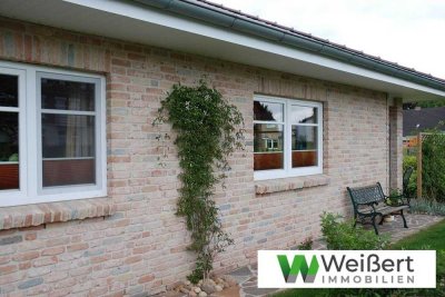 Ebenerdig wohnen mit geschützter Terrasse - Neubauprojekt
Bungalow in Niedrigenergiehaus