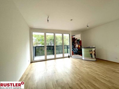 *Westseitige 2 Zimmerwohnung 15 m² Terrasse | Wohlfühloase am Marchfeldkanal