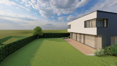 Design-Architektenwohnhaus in einmaliger Randlage – Bauen ohne Bauphase | Bezug 2025