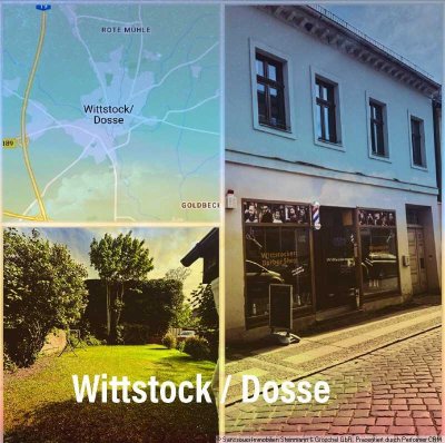 Wittstock/ Dosse! Wohn-und Geschäftshaus!