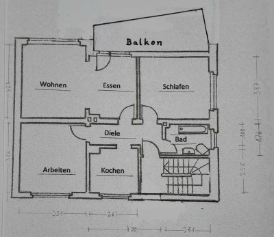 Freundliche 4-Zimmer-Wohnung mit Balkon in Steinfurt