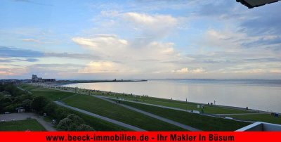 # Büsum/Lagune: Meerblickwohnung in erster Seereihe!