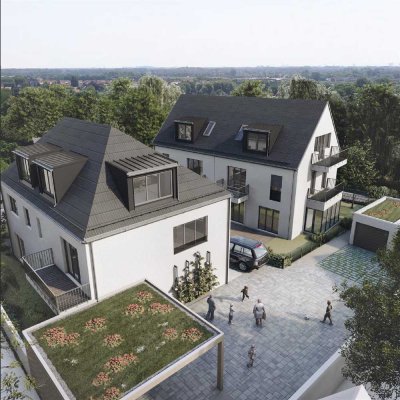 NEUBAU IN DACHAU: ERDGESCHOSSWOHNUNG MIT GARTEN, TERRASSE UND CARPORT