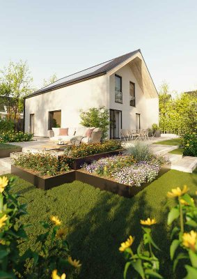 Modernes Einfamilienhaus mit überdachter Terrasse in Siegburg