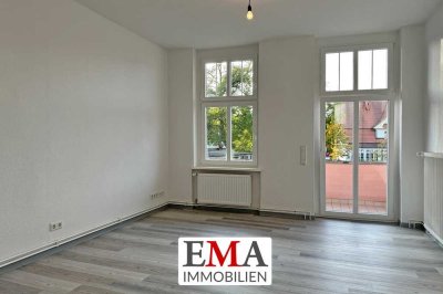 Sanierte Drei-Zimmer-Wohnung mit Balkon am Bahnhof Finkenkrug