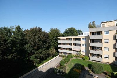 Wohnen am Wöhrder See - Perfekt geschnittene 2-Zimmer-Wohnung mit Einbauküche und Balkon