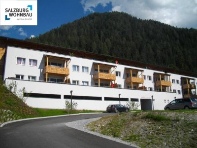 Weltcupblick! Großzügige, geförderte 2-Zimmerwohnung mit Dachterrasse und Tiefgaragenplatz in Flachau! Mit hoher Wohnbeihilfe