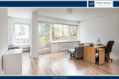 Großzügige 2-Zimmer Wohnung mit Sonnenbalkon!