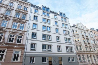 Citynahe Neubauwohnung mit Balkon in Hamburg-Hammerbrook