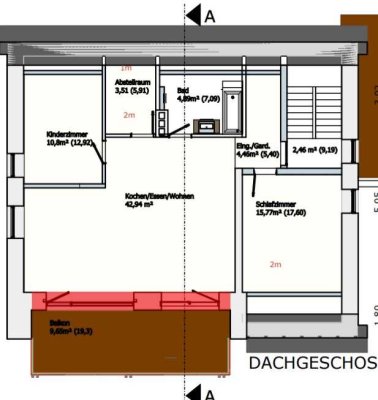 Erstbezug nach energetischer Kernsanierung! Helle 3 Zimmer Wohnung