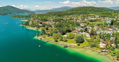 NEU "MÄRCHENHAFT WOHNEN AM WÖRTHERSEE!" 56 M² 2-ZIMMER GARTENWOHNUNG IM "SCHLOSSPARK KRUMPENDORF"