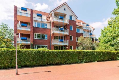 Helle, modern und praktisch geschnittene 2-Raum-Wohnung mit Balkon in Hannover Davenstedt