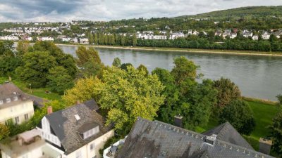 Koblenz-Oberwerth! Rheinblick total! Wohnen in der 1. Reihe!
Maisonettewohnung in bester Lage