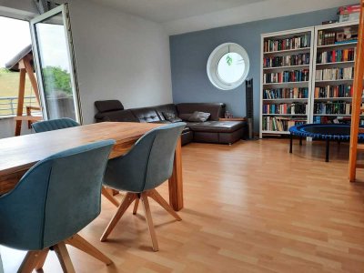 Schöne 2-Zimmer-Dachgeschosswohnung mit traumhaften Ausblick in Aarbergen