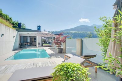 Privatsphäre garantiert! Penthouse-Erlebnis mit Pool und Sauna