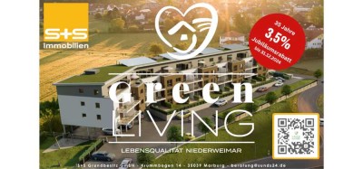 Green Living - Neubau - Bezugsfertig - 4 Zimmer - Eigentumswohnung - Weimar (Lahn) - WE 16