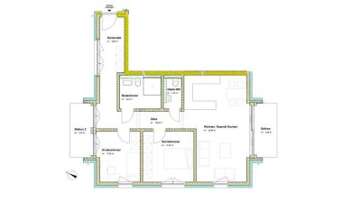 Exklusive 3-Zimmer-Wohnung mit 2 Balkonen