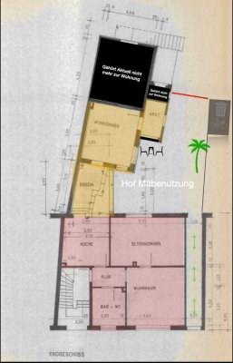 Kernsanierte EG Wohnung in Kevelaer – energetisch saniert, mit Fußbodenheizung, ab 01.03.2025