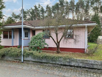 Gepflegter Bungalow für die Familie in ruhiger Lage am Waldrand in Schwepnitz bei Dresden