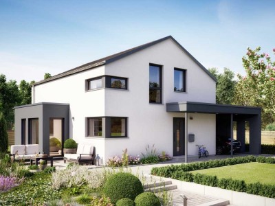 Gemeinsam gestalten, gemeinsam planen, gemeinsam euren Neubau bauen mit Livinghaus. Neubau in Großbo