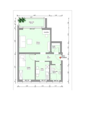 Energieeffiziente (KfW 55) altersgerechte 2-Zimmer Wohnung mit Aufzug