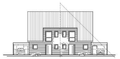 Moderne Doppelhaushälfte im Neubaugebiet von Borghorst!