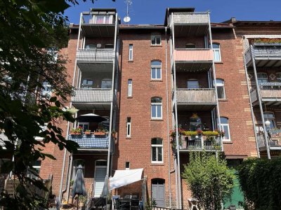 Wohnen und Leben im Mühlenviertel (1 Zimmer-Maisonette mit Sonnenbalkon und EBK)