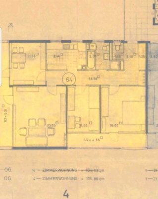 4Zi.-Wohnung in Freiburg-Zähringen, Denzlingerstraße 5