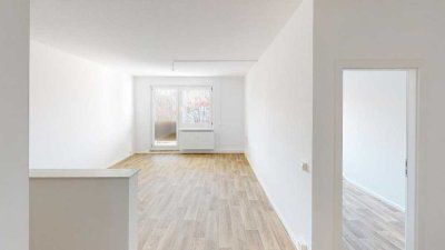 Tolle 3-Raum-Wohnung mit Balkon in sanierter Wohnanlage