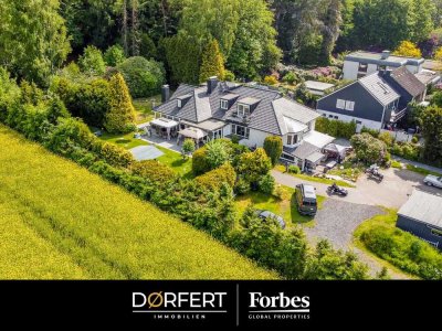 Rosengarten - Neu Leversen | Reedervilla auf privatem Grundstück mit Pool, Sauna & Wellnessbereich