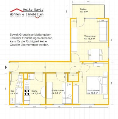 Gut vermietete Kapitalanlage: 2,5-Zimmer-Wohnung mit Balkon und Gartenzugang - ruhige Sackgassenlage