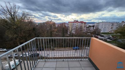 JANUAR 2025 Fertigstellung - 2-Zimmer-Mietwohnungen (Wohnküche gerade) mit Balkon &amp; Parkplatz-Option nahe Merkur City (BEISPIEL-Fotos)