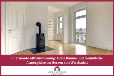 Charmante Altbauwohnung: Helle Räume und freundliche Atmosphäre im Herzen von Wiesbaden