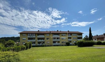 Solide und komfortable 2 ½ Zi. Wohnung mit großem Westbalkon