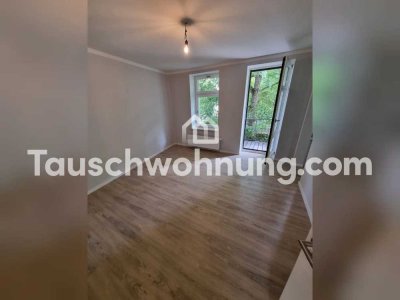 Tauschwohnung: 2-Raum Wohnung mit Einbauküche, Dusche, Balkon und Keller