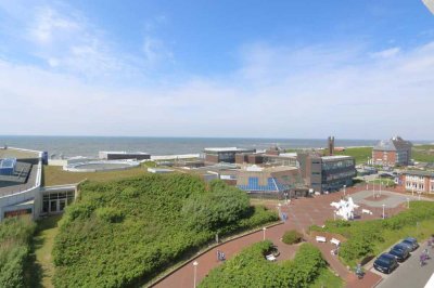 Zentrale zwei Zimmerwohnung mit herrlichem Meerblick in strandnaher Lage