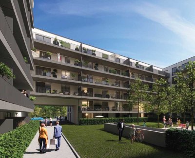 Modernes Wohnen in Fürth: Exklusive 1-Zimmer-Wohnung am Hornschuh-Campus