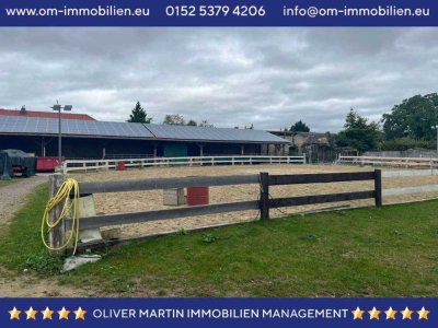 Reiterhof mit Innenstallungen, Reitplatz und ertragreicher PV-Anlage! Mein Haus = mein Makler!