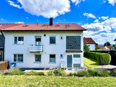 Ein Glück für die Familie! 2-3 Familienhaus in bester Aussichtslage mit großem Garten und 5 Garagen.