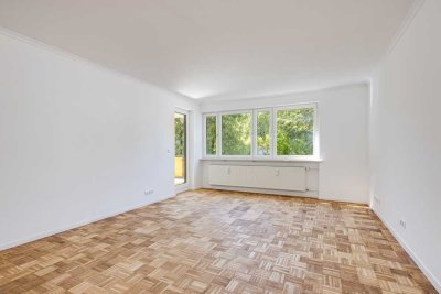 Perfekt geschnittene 4 1/2-Zimmer-Wohnung mit Süd-West-Loggia in Harlaching