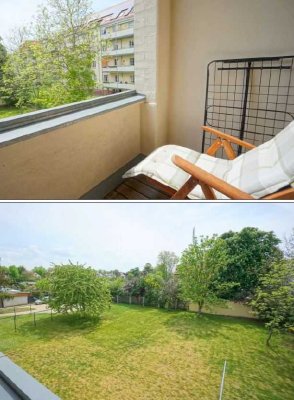 Helle 2-Zimmer-Wohnung mit sonnigem Balkon