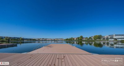 ACHTUNG: NEUER PREIS++Neu in Vösendorf ++Süd-Westseitige 3-Zimmer Wohnung (ca. 74m2) mit Garten und Terrasse (ca. 65m2) – Ihr sonniges Zuhause++Moderne Gartenwohnung mit ganzjährigem Zugang zu einem gemeinschaftlich genutzten BADETEICH+