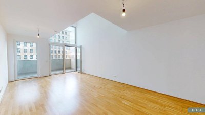 orea | Moderne 3-Zimmer Wohnung mit Balkon und und herrlichem Ausblick in der Seestadt | Smart besichtigen · Online anmieten