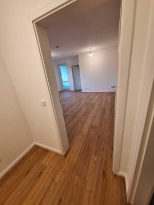 2 Raum Wohnung, Erstbezug nach Sanierung, 53m2 Nutzfläche, mit Balkon und Garagenstellplatz