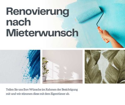 *Renovierung nach Ihren Wünschen* Geräumige 3-Zimmer-Wohnung mit Wohnküche in Chemnitz-Sonnenberg