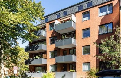 Zwischen Stadtpark & Alster - frisch renovierte 3-Zimmer mit Balkon im Komponistenviertel