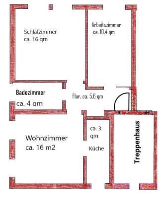 Freundliche 3-Zimmer-Wohnung in Bochum-Höntrop