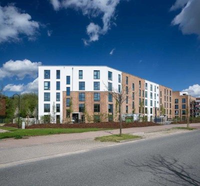 Neubau-Erdgeschosswohnung mit Terrasse und Gartennutzung!