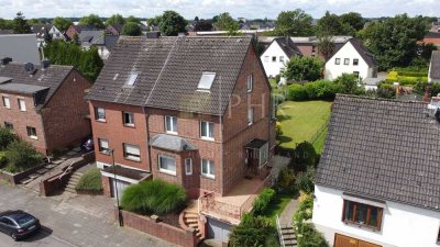 Ein Familienhaus im Sindorfer Zentrum.