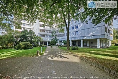 IHR ALTERSWOHNSITZ - 3-ZIMMER-WOHNUNG IN BELIEBTER WOHNANLAGE MIT GÄSTE-WC, GROSSER LOGGIA U. AUFZUG